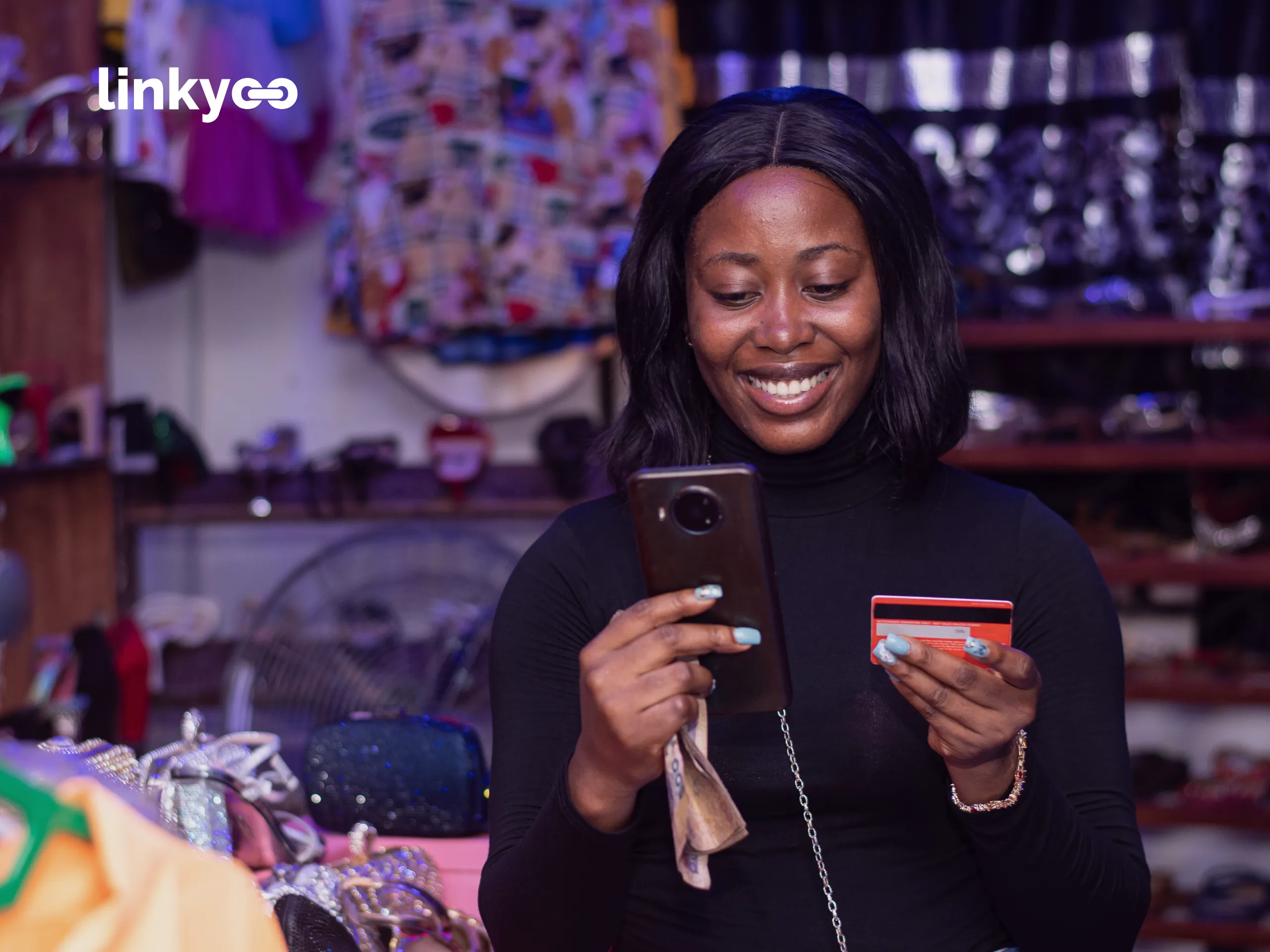 Accept Mobile Money and card payments on your Linkyoo page